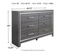 Lodanna Dresser and Mirror - Furniture World SW (WA)