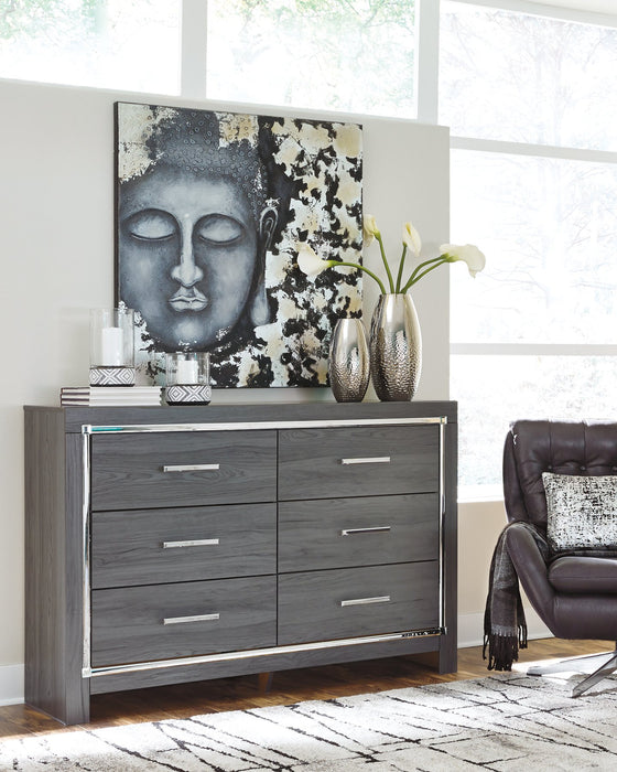 Lodanna Dresser and Mirror - Furniture World SW (WA)