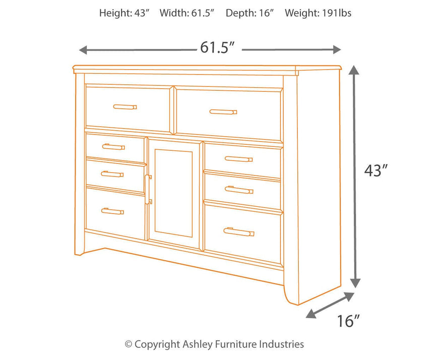 signature design by ashley juararo dresser Amazon.com: Signature Design by Ashley Juararo Rustic 6 Drawer Dresser with 1 Cabinet & Adjustable Shelf, Dark Brown : Home & Kitchen