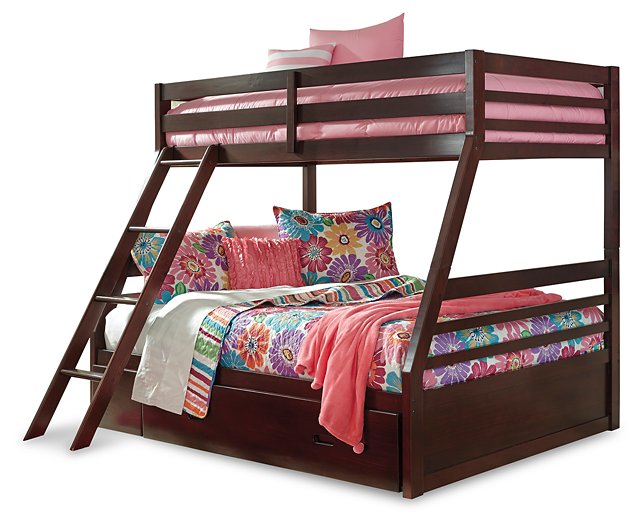 Halanton Youth Bunk Bed with 1 Large Storage Drawer - Furniture World SW (WA)