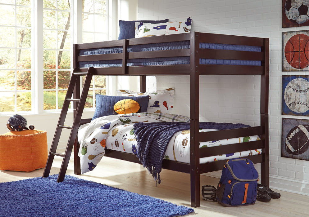 Halanton Youth Bunk Bed with 1 Large Storage Drawer - Furniture World SW (WA)