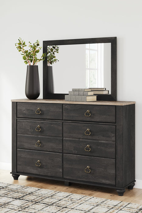 Nanforth Dresser and Mirror - Furniture World SW (WA)