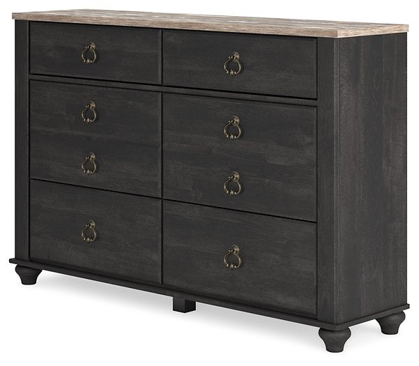 Nanforth Dresser and Mirror - Furniture World SW (WA)