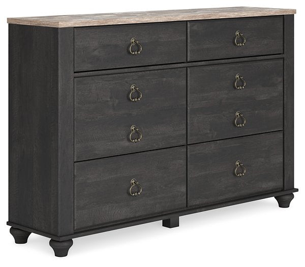 Nanforth Dresser and Mirror - Furniture World SW (WA)