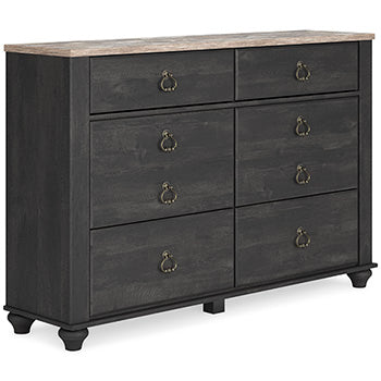 Nanforth Dresser and Mirror - Furniture World SW (WA)