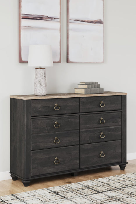 Nanforth Dresser and Mirror - Furniture World SW (WA)