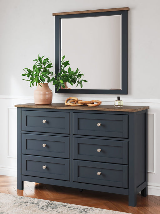 Landocken Dresser and Mirror - Furniture World SW (WA)