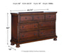 Porter Dresser and Mirror - Furniture World SW (WA)