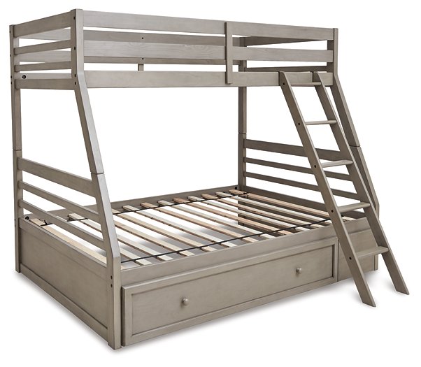 Lettner Youth Bunk Bed with 1 Large Storage Drawer - Furniture World SW (WA)