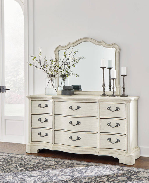 Arlendyne Dresser and Mirror - Furniture World SW (WA)