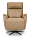 Flexsteel Cove Leather Power Swivel Recliner with Power Headrest, Lumbar, Heat, & Massage - Furniture World SW (WA)