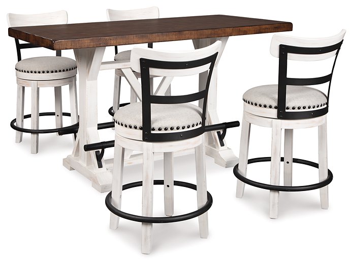 Valebeck Counter Height Dining Set - Furniture World SW (WA)