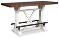 Valebeck Counter Height Dining Table - Furniture World SW (WA)