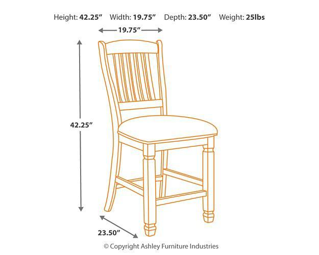 Bolanburg Counter Height Bar Stool - Furniture World SW (WA)