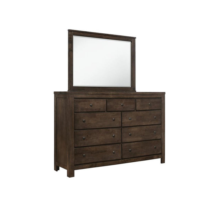 Emerald Home Ashton Hills MIrror in Classic Gray/Brown - Furniture World SW (WA)