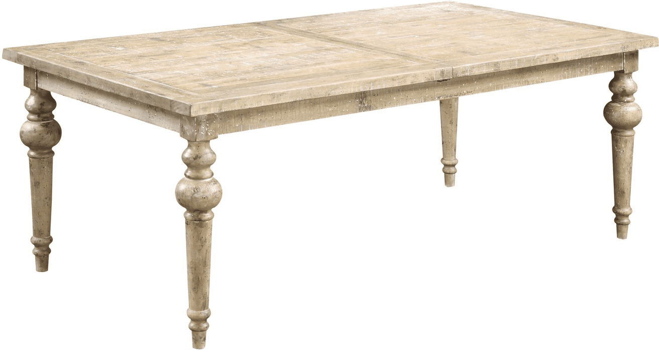 Emerald Home Interlude Dining Table in Weathered Pine - Furniture World SW (WA)