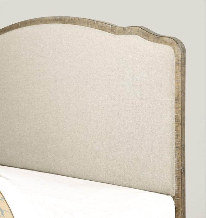 Emerald Home Interlude Queen Upholstered Bed in Sandstone - Furniture World SW (WA)