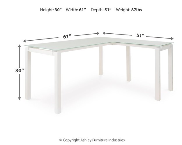 Baraga Home Office L-Desk