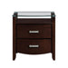 Lyric 2 Drawer Nightstand in Dark Espresso 1737NC-4 image