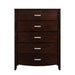 Lyric 5 Drawer Chest in Dark Espresso 1737NC-9 image