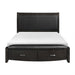 Lyric Queen Sleigh Storage Bed in Brownish Gray 1737NGY-1 image