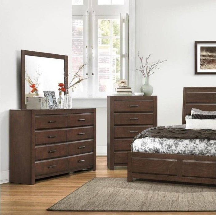 Homelegance Furniture Erwan Mirror in Dark Walnut 1961-6 - Furniture World SW (WA)