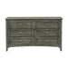 Garcia 6 Drawer Dresser in Gray 2046-5 image