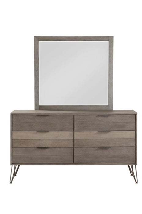 Urbanite Mirror in Tri-tone Gray 1604-6