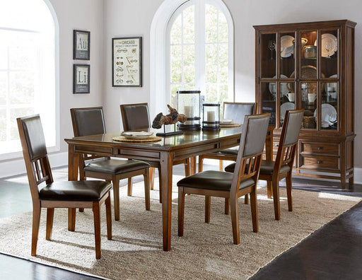Homelegance Frazier Park Dining Table in Dark Cherry 1649-82 - Furniture World SW (WA)