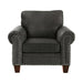 Homelegance Furniture Cornelia Chair in Dark Gray 8216DG-1 image