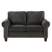 Homelegance Furniture Cornelia Loveseat in Dark Gray 8216DG-2 image