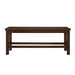 Homelegance Schleiger Counter Height Bench in Dark Brown 5400-24BH image