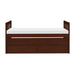 Rowe Twin/Twin Trundle Bed w/ Two Storage Drawers in Dark Cherry B2013PRDC-1* image