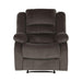 Homelegance Furniture Jarita Reclining Chair in Chocolate image