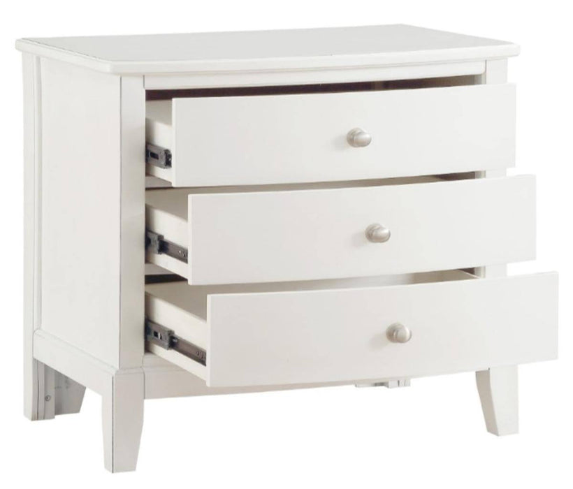 Homelegance Cotterill Nightstand in Antique White 1730WW-4