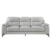 Homelegance Furniture Mischa Sofa in Silver Gray 9514SVE-3 image