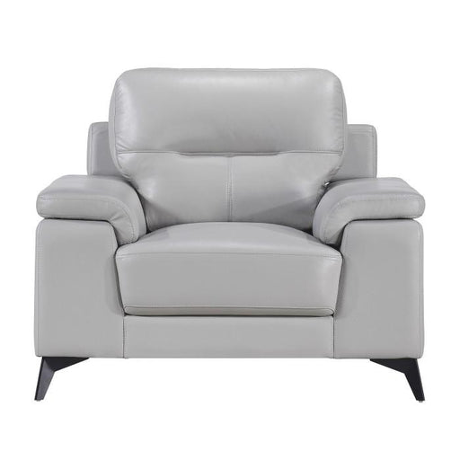 Homelegance Furniture Mischa Chair in Silver Gray 9514SVE-1 image