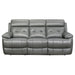 Homelegance Furniture Lambent Double Reclining Sofa in Gray image