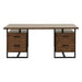 Homelegance Sedley Writing Desk with Two Cabinets in Walnut 5415RF-15* image