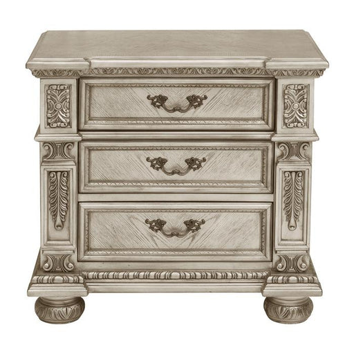 Homelegance Catalonia Nightstand in Platinum Gold 1824PG-4 image