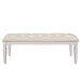 Homelegance Allura Bed Bench in White 1916W-FBH image