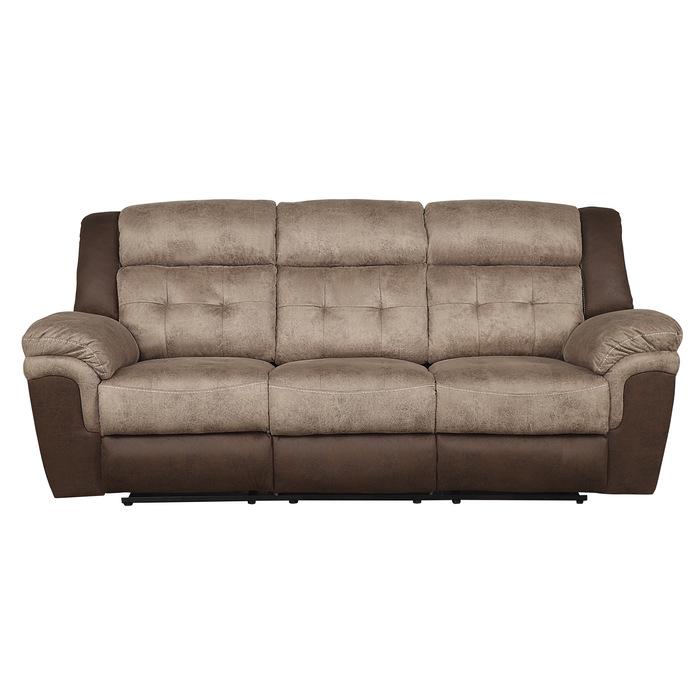 Homelegance Furniture Chai Relcining Sofa in 2 Tones image