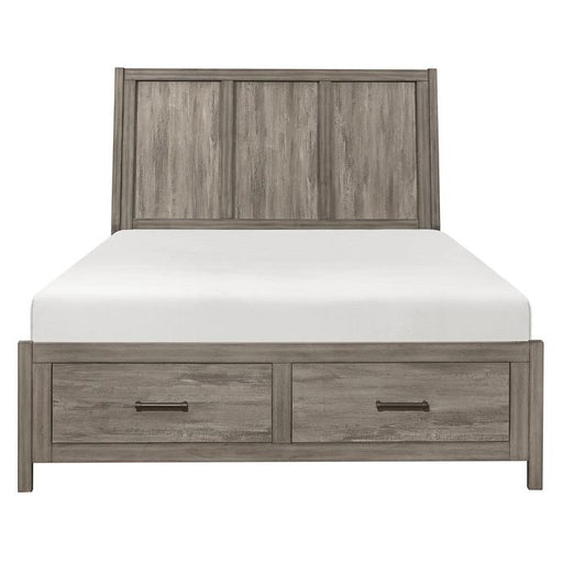 Bainbridge (3) California King Platform Bed with Footboard Storage image