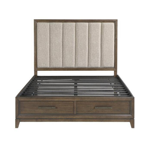 Cambridge (3) Queen Platform Bed with Footboard Storage - Furniture World SW (WA)