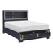 Rosemont (3) Eastern King Platform Bed with Footboard Storage - Furniture World SW (WA)