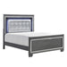 Allura (3)Eastern King Bed, LED Lighting - Furniture World SW (WA)