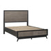 Raku (3)Eastern King Platform Bed with Footboard Storage - Furniture World SW (WA)