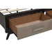 Raku (3)Eastern King Platform Bed with Footboard Storage - Furniture World SW (WA)