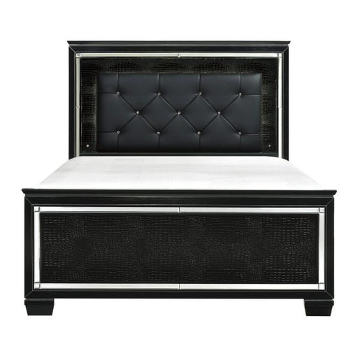 Allura King Panel Bed in Black 1916KBK-1EK* image