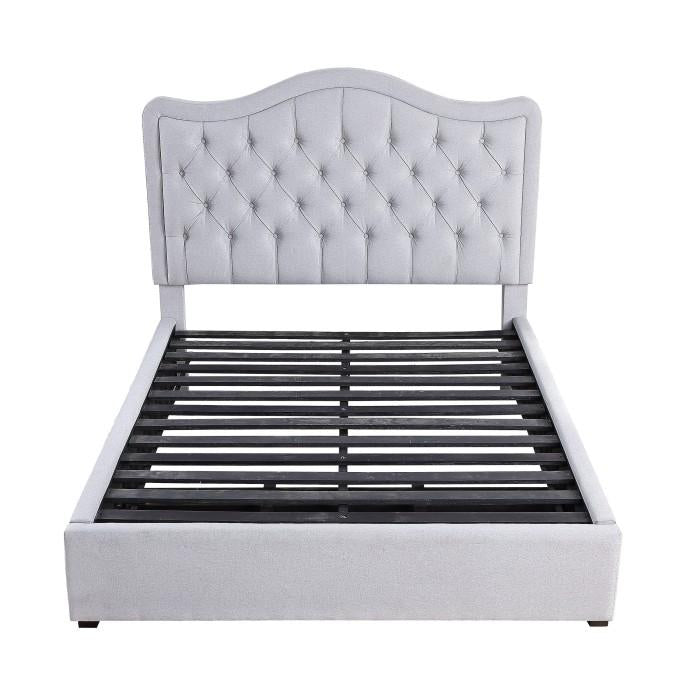 Toddrick (4) Queen Platform Bed with Storage Drawers